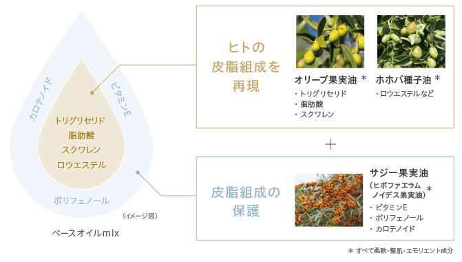 成分のこだわり